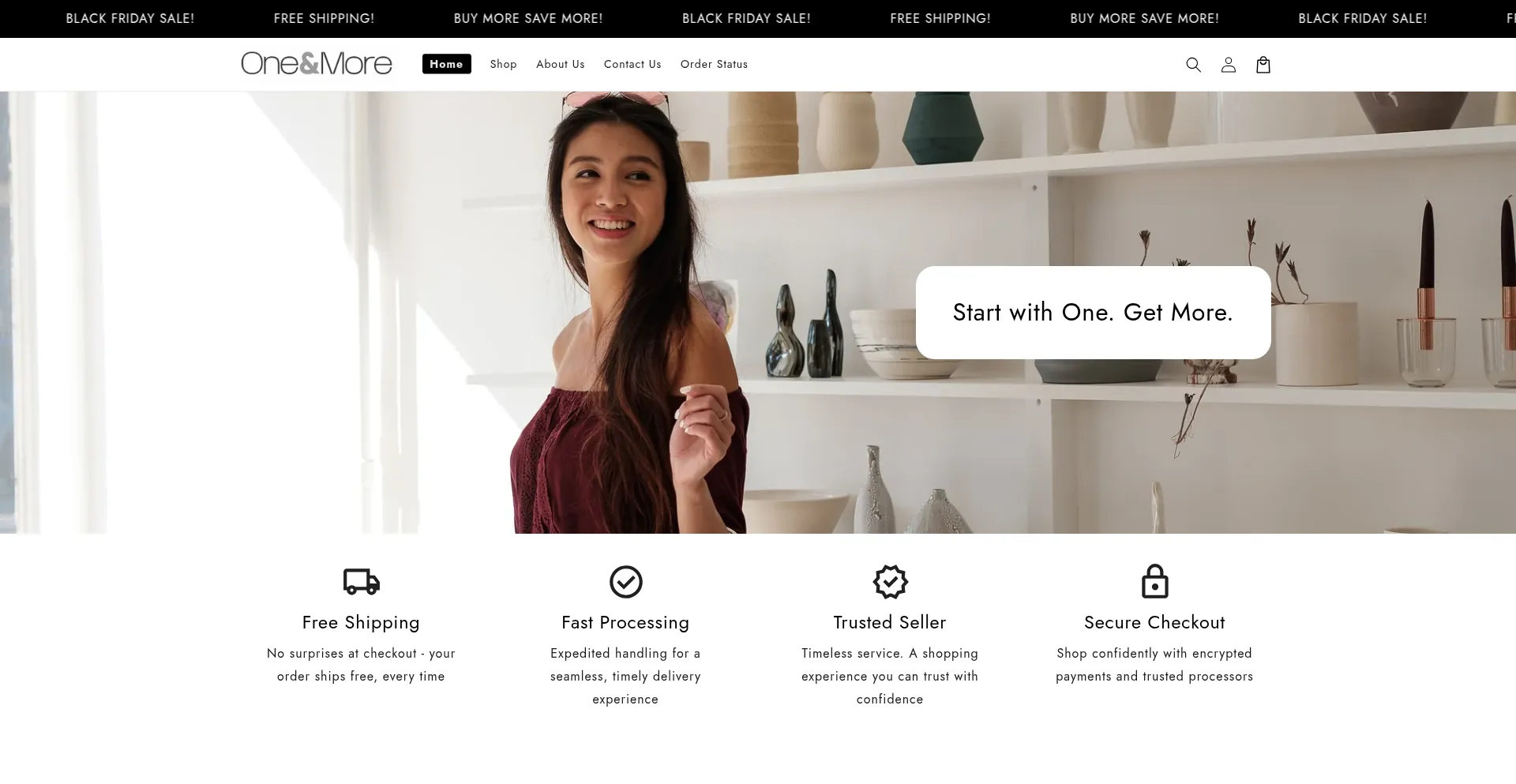 Shoponeandmore.com