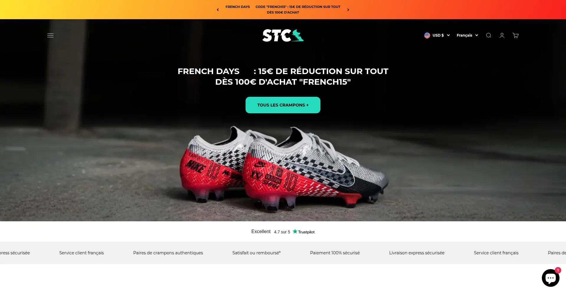 Shoptcrampons.com