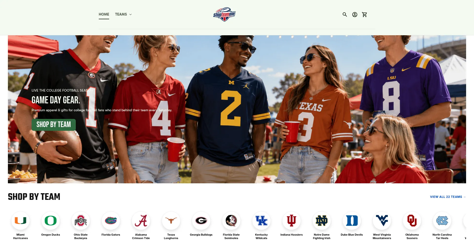 Shopteamone.com