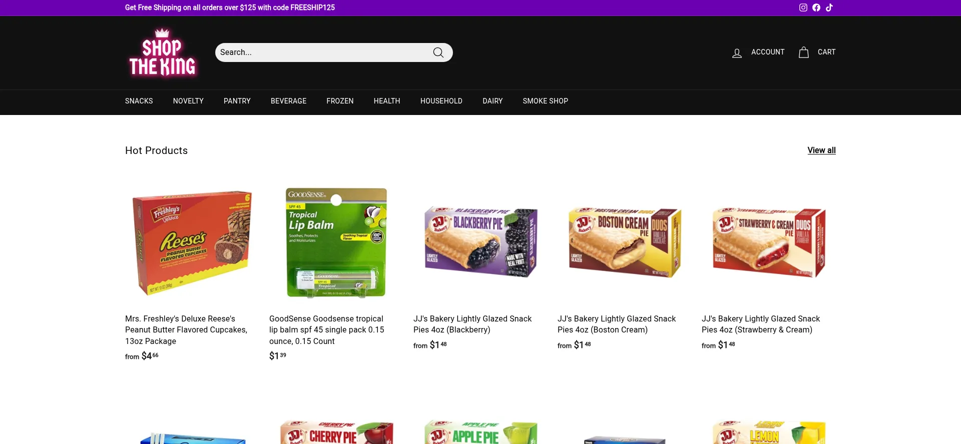 Shoptheking.us
