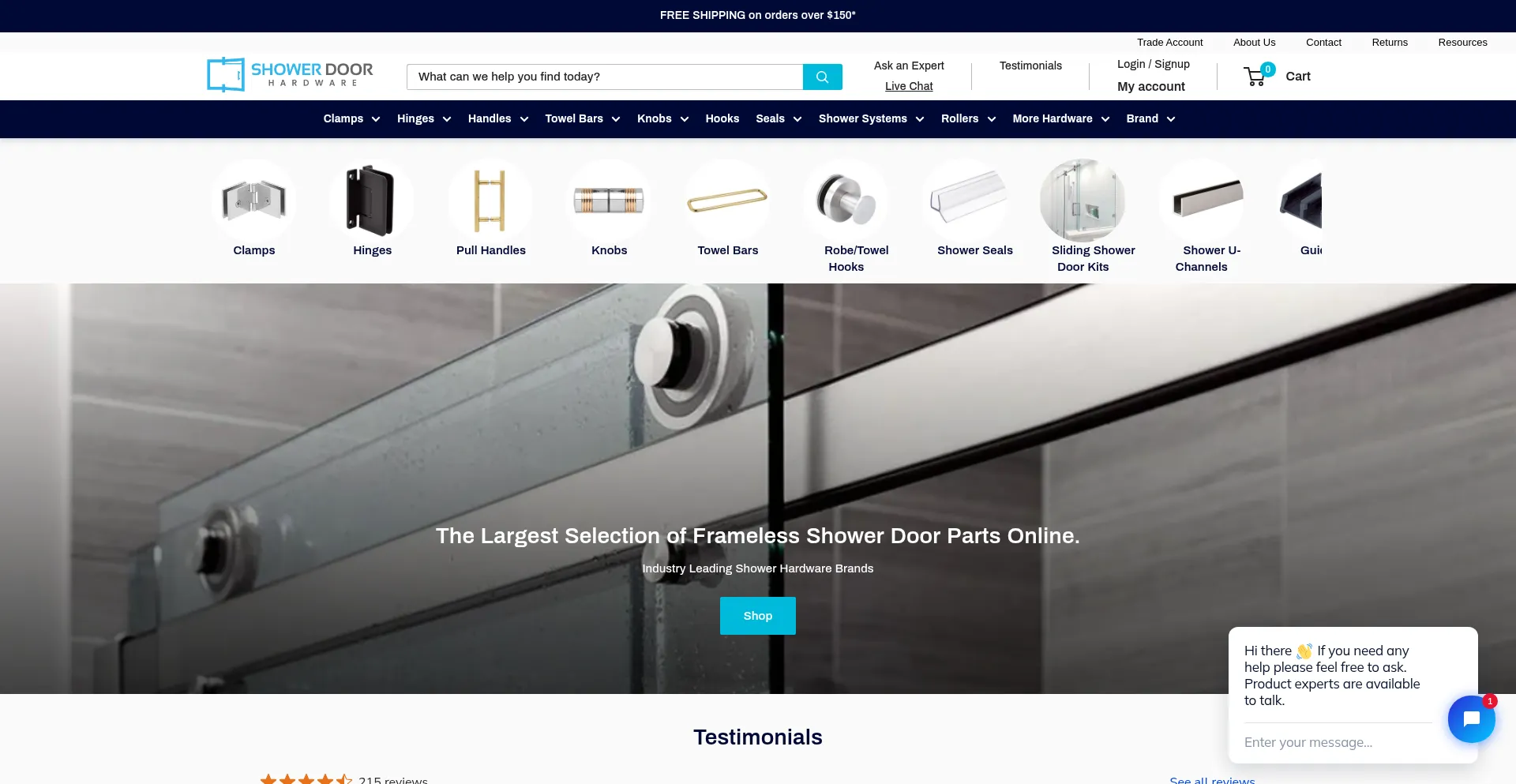 Showerdoorhardware.com