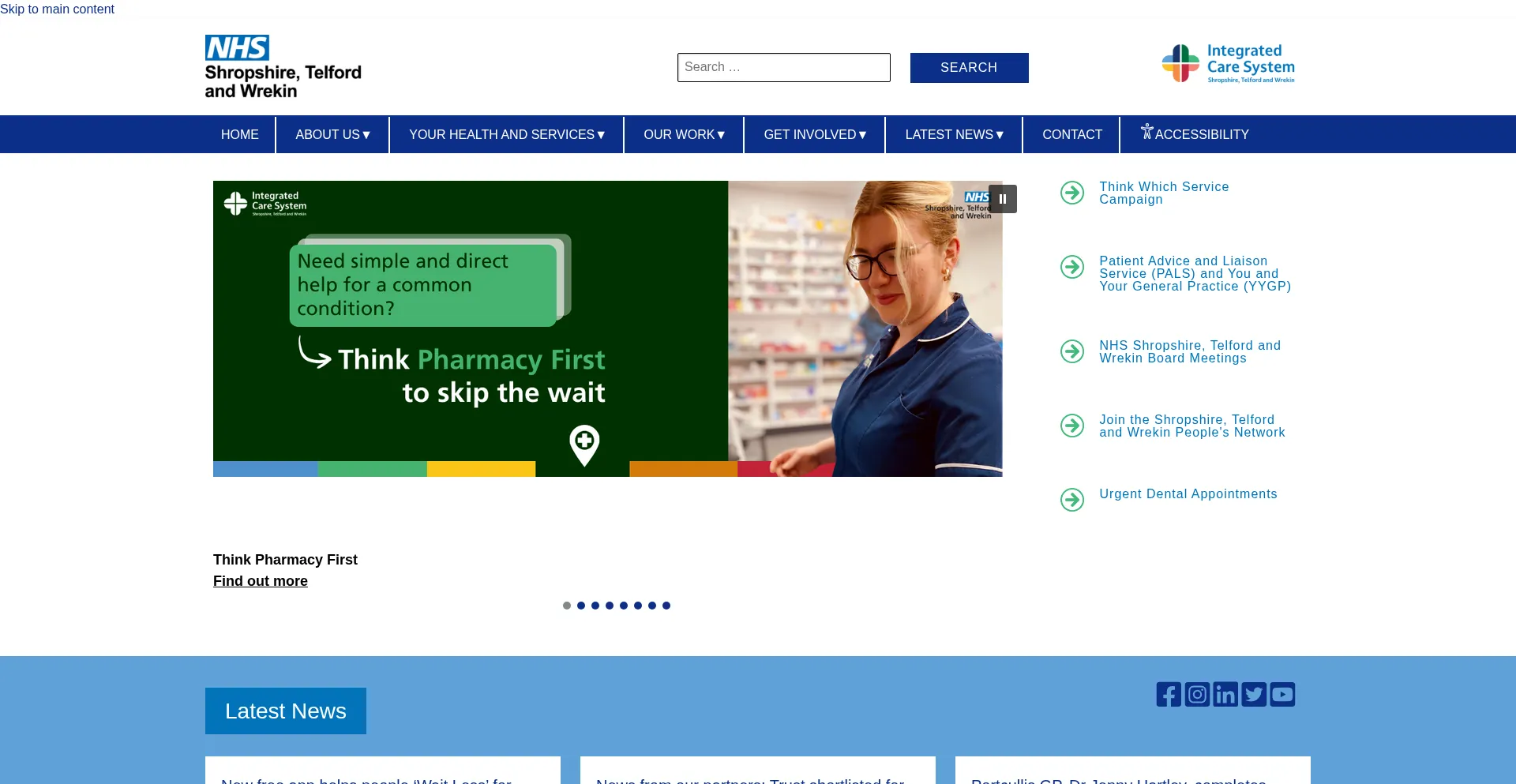 Shropshiretelfordandwrekin.nhs.uk