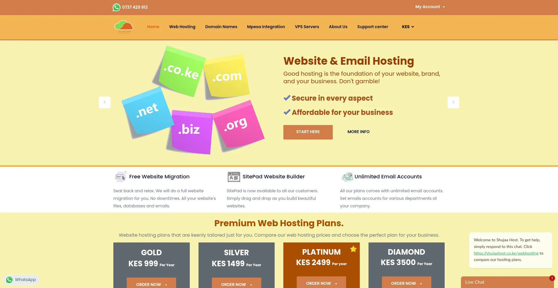 Shujaahost.co.ke
