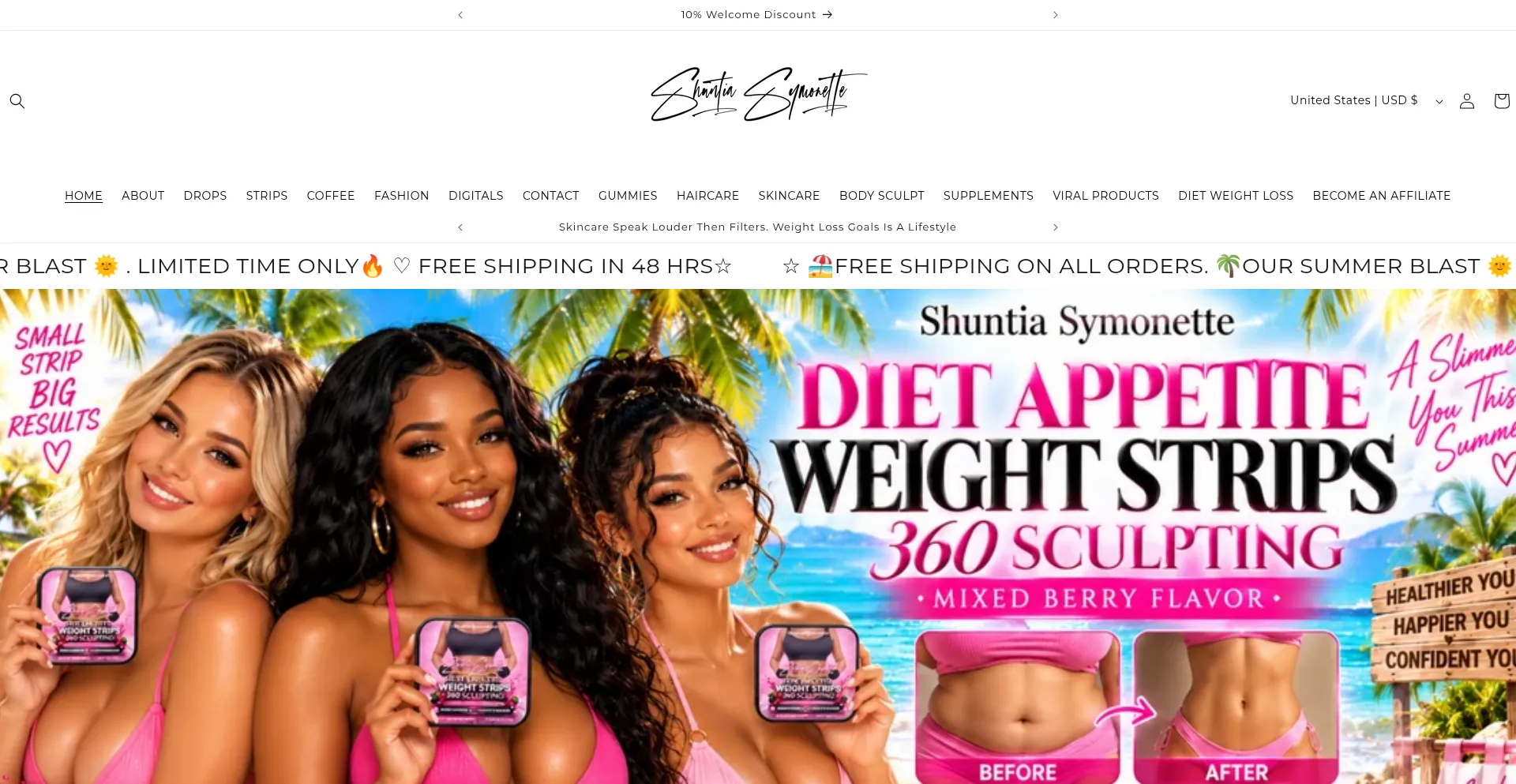 Shuntiasymonetteshop.com