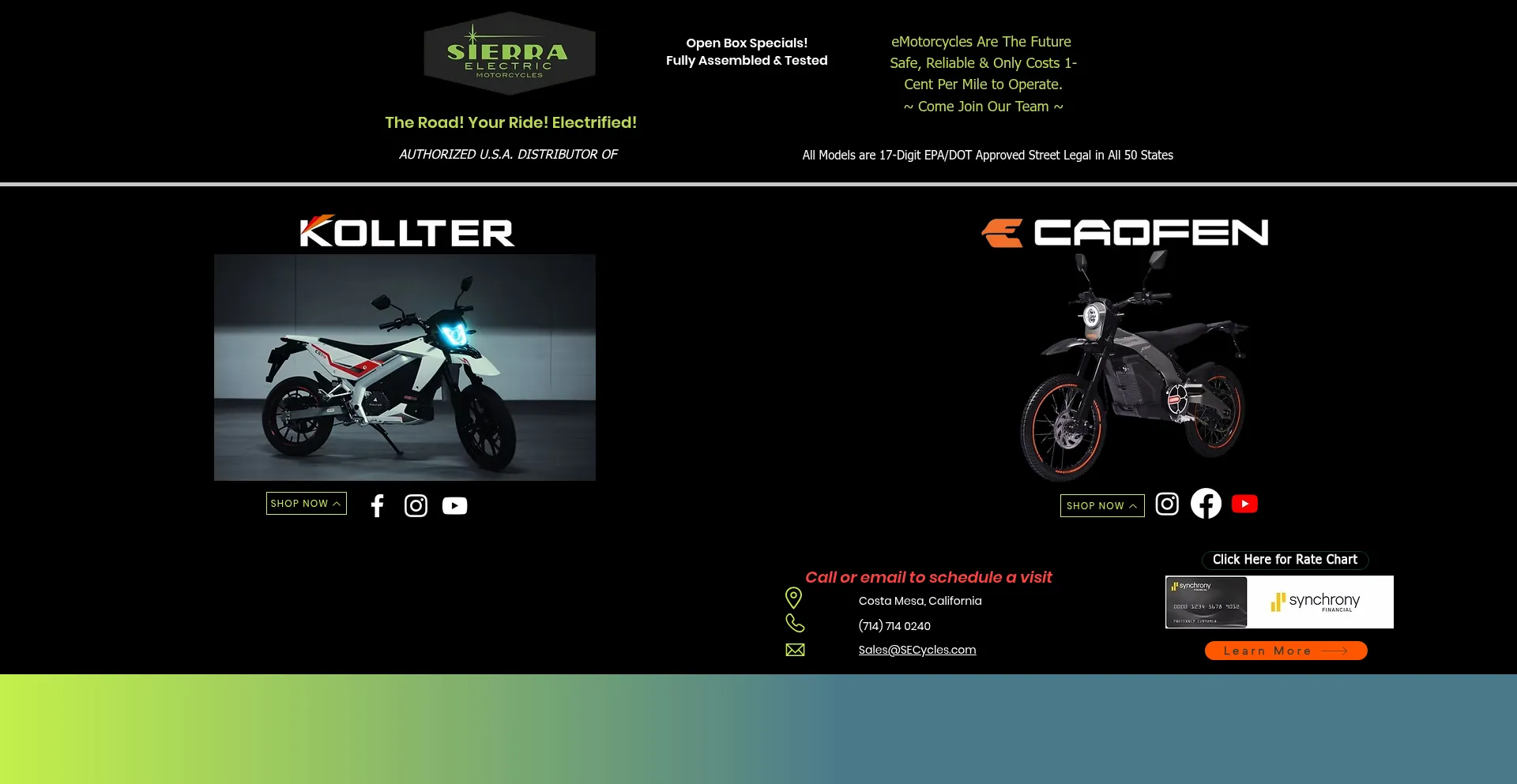 Sierraelectricmotorcycles.com