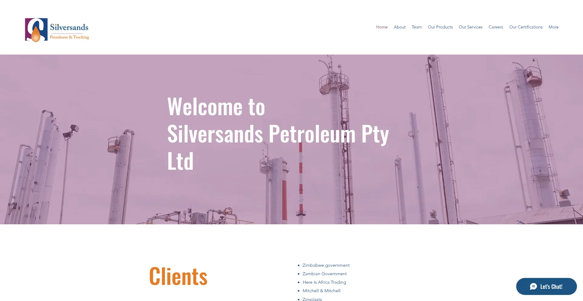 Silversandspetroluem.com