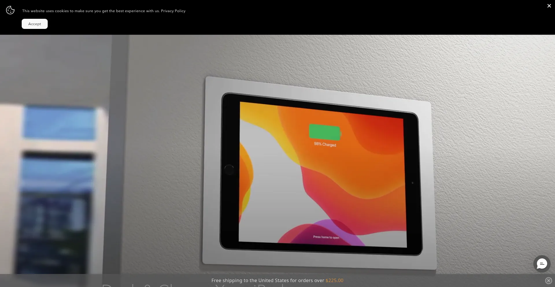 Website screenshot of Simplidock.com