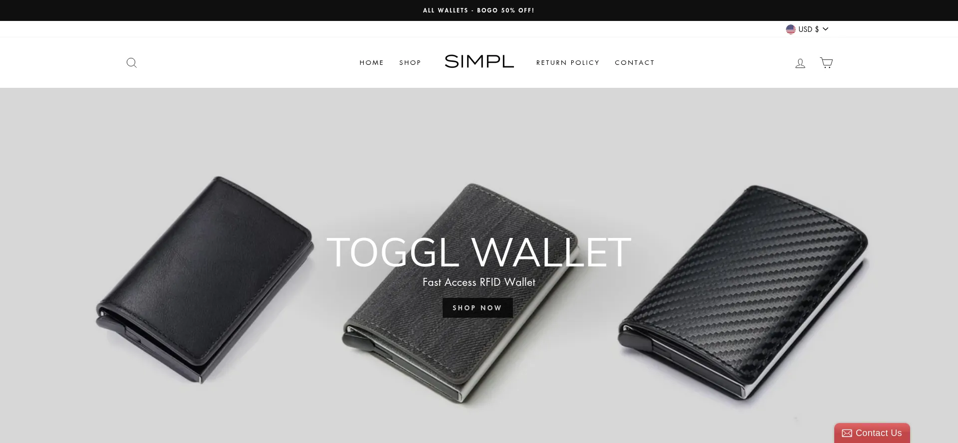 Website screenshot of Simplofficial.com