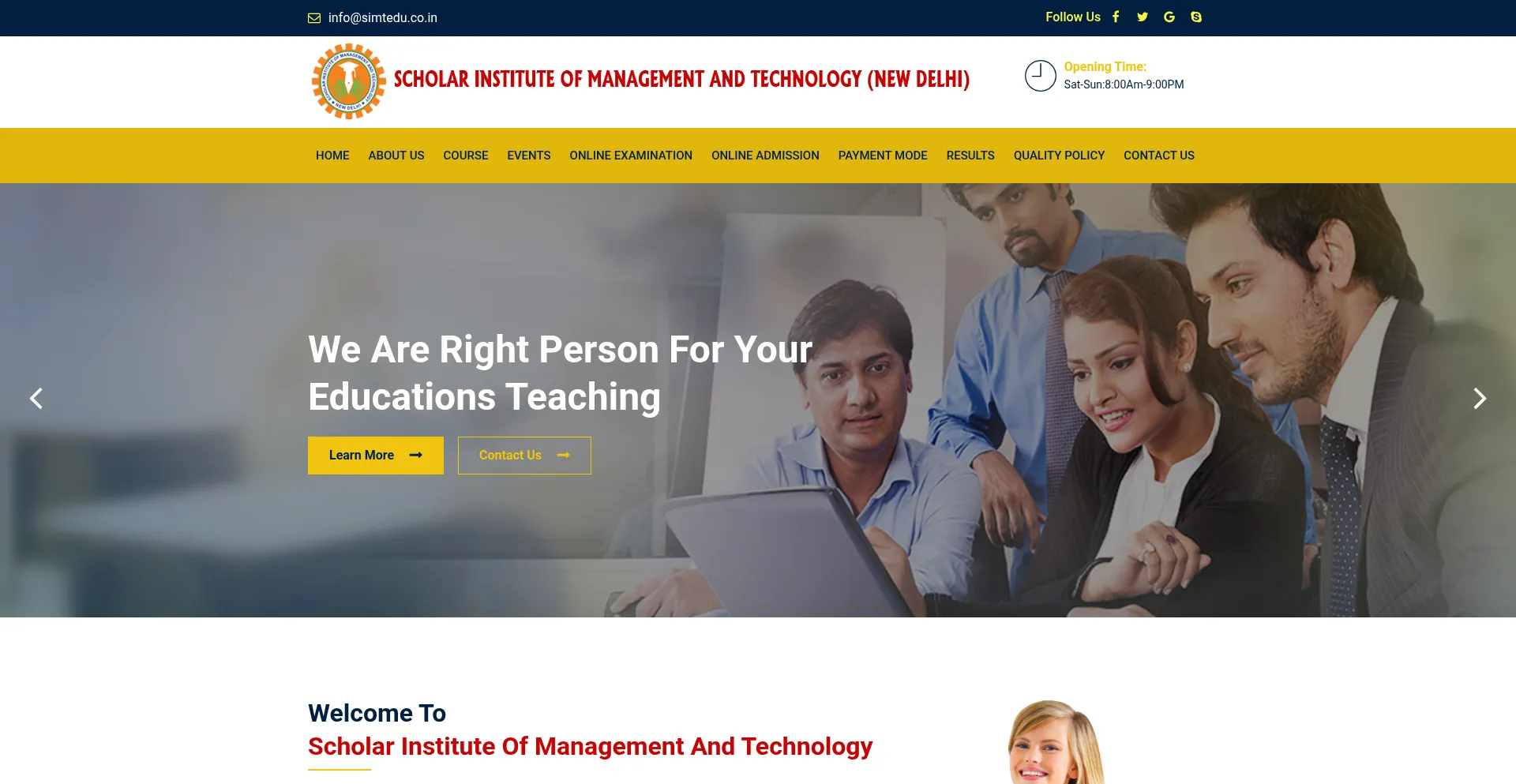 Simtedu.co.in