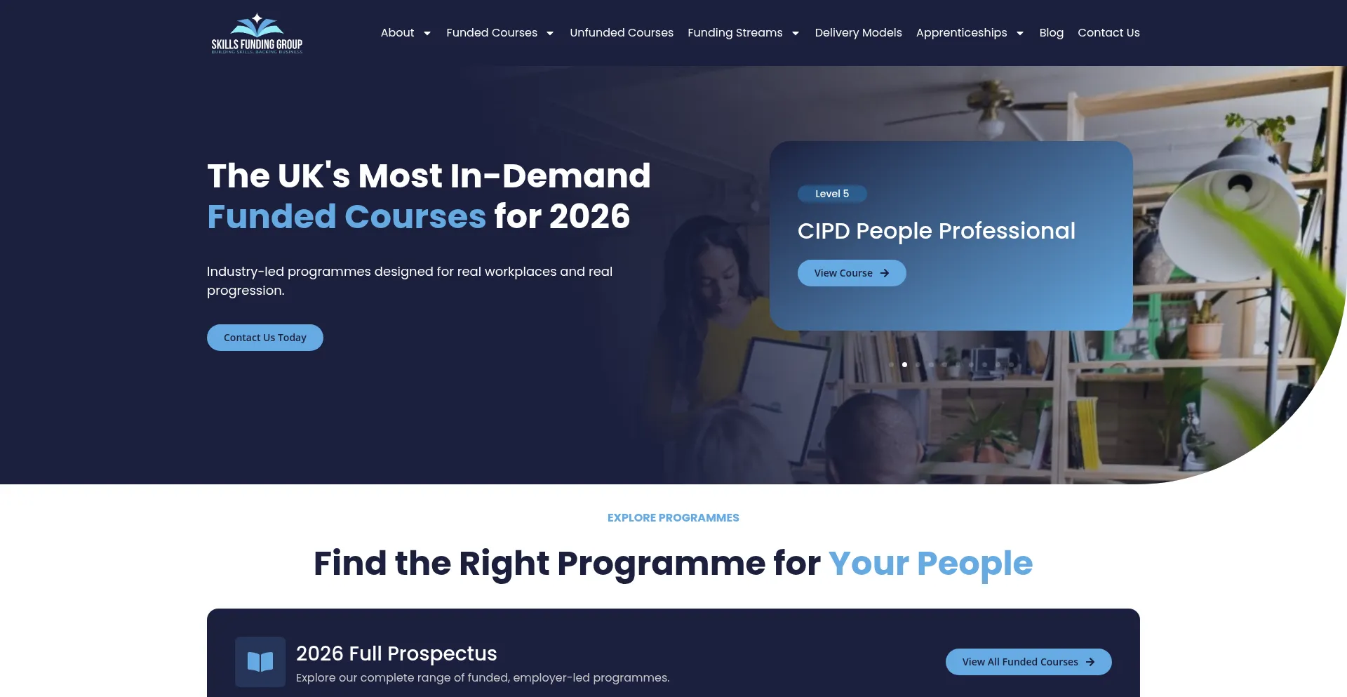 Skillsfundinggroup.com