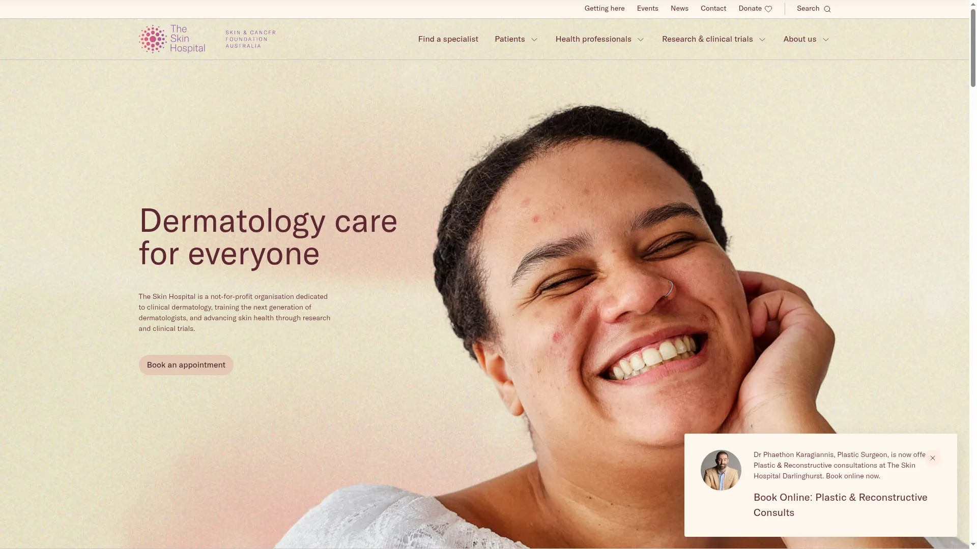 Skinhospital.edu.au