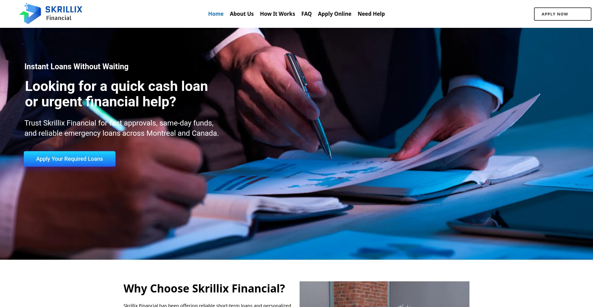 Skrillixfinancial.com