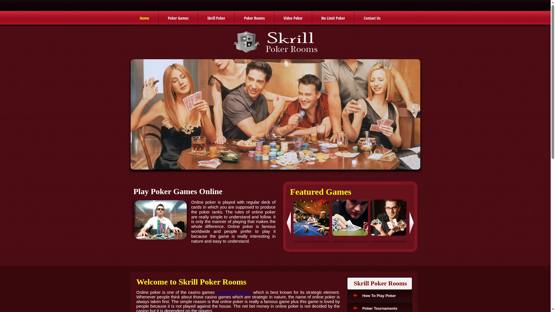 Skrillpokerrooms.com