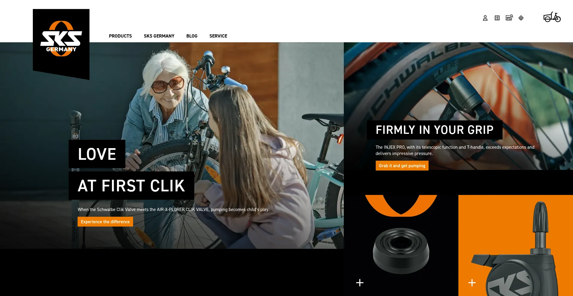 Website screenshot of Sks-germany.com
