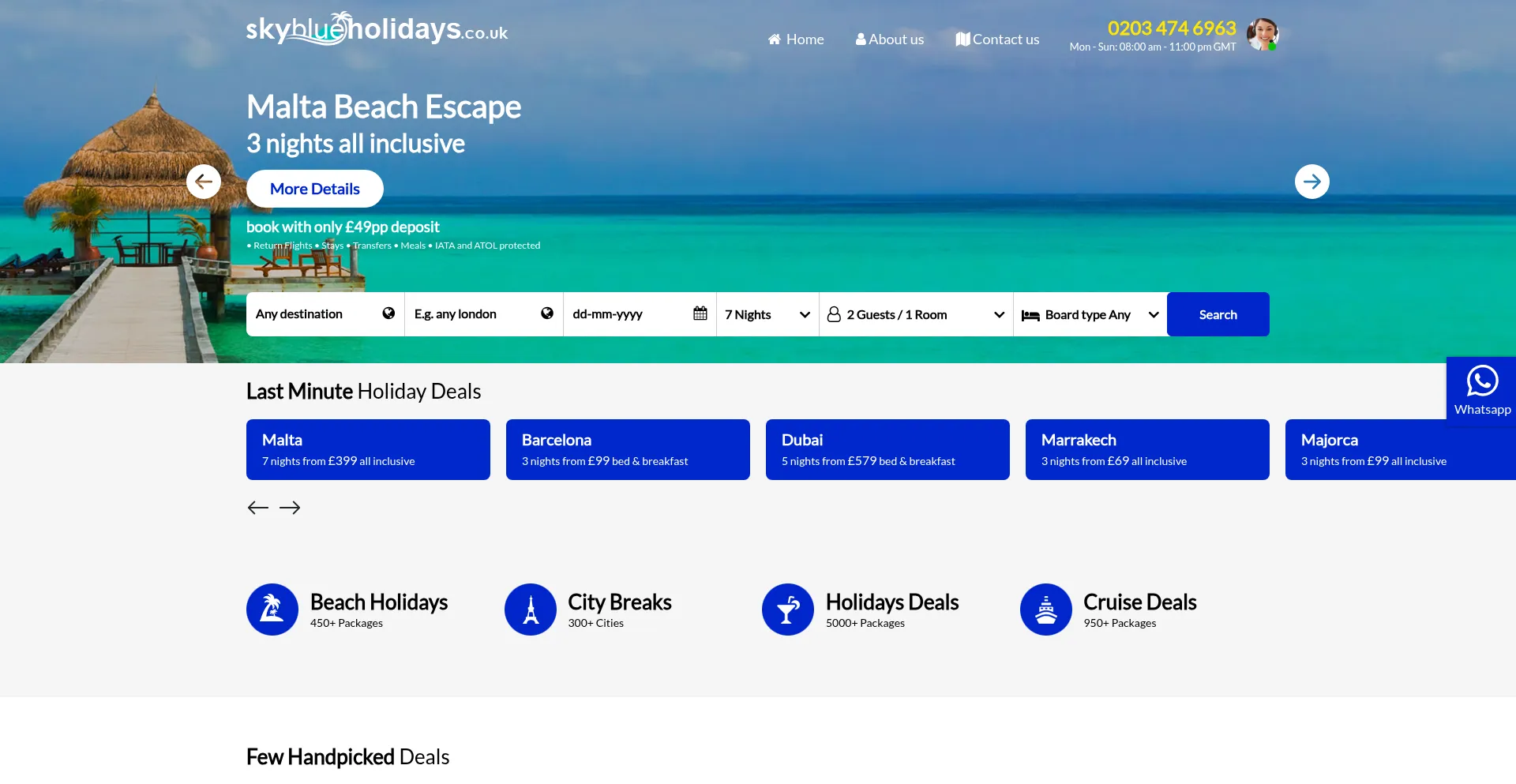 Skyblueholidays.co.uk