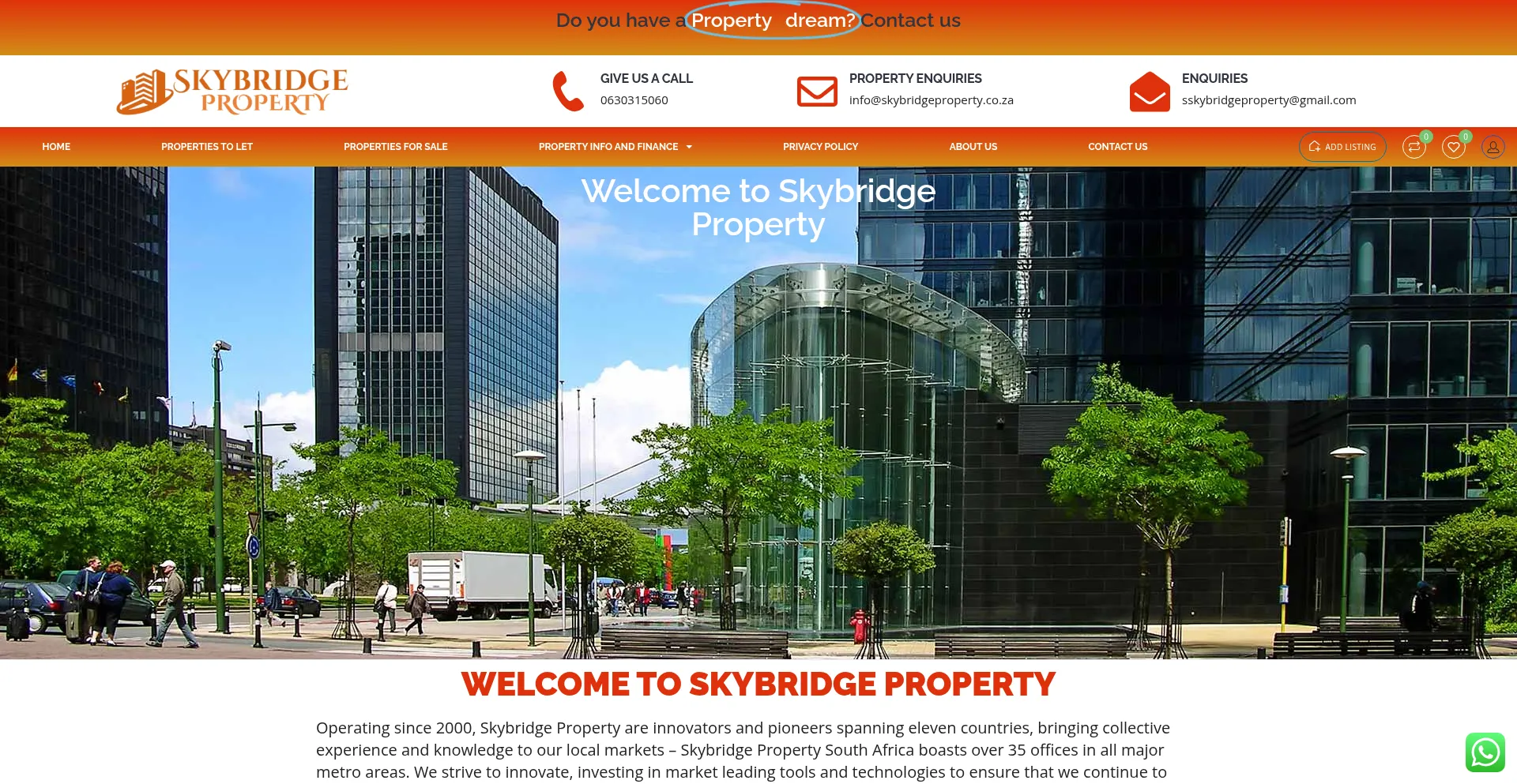 Skybridgeproperty.co.za