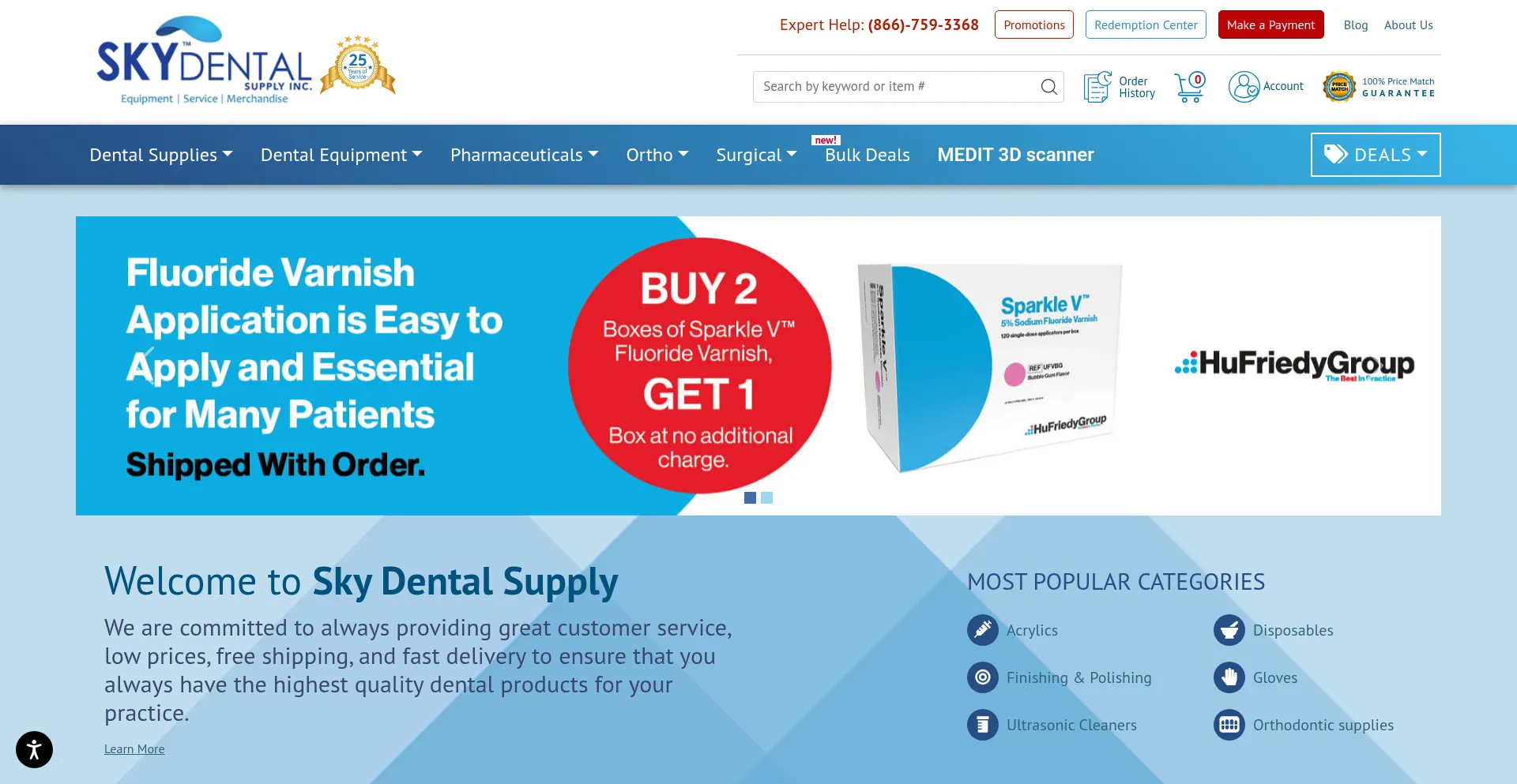 Skydentalsupply.com