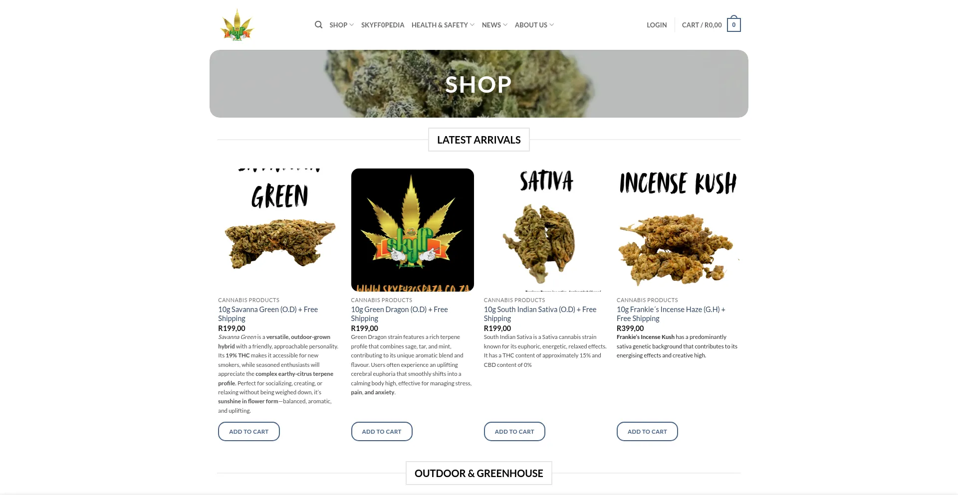 Skyff420spaza.co.za