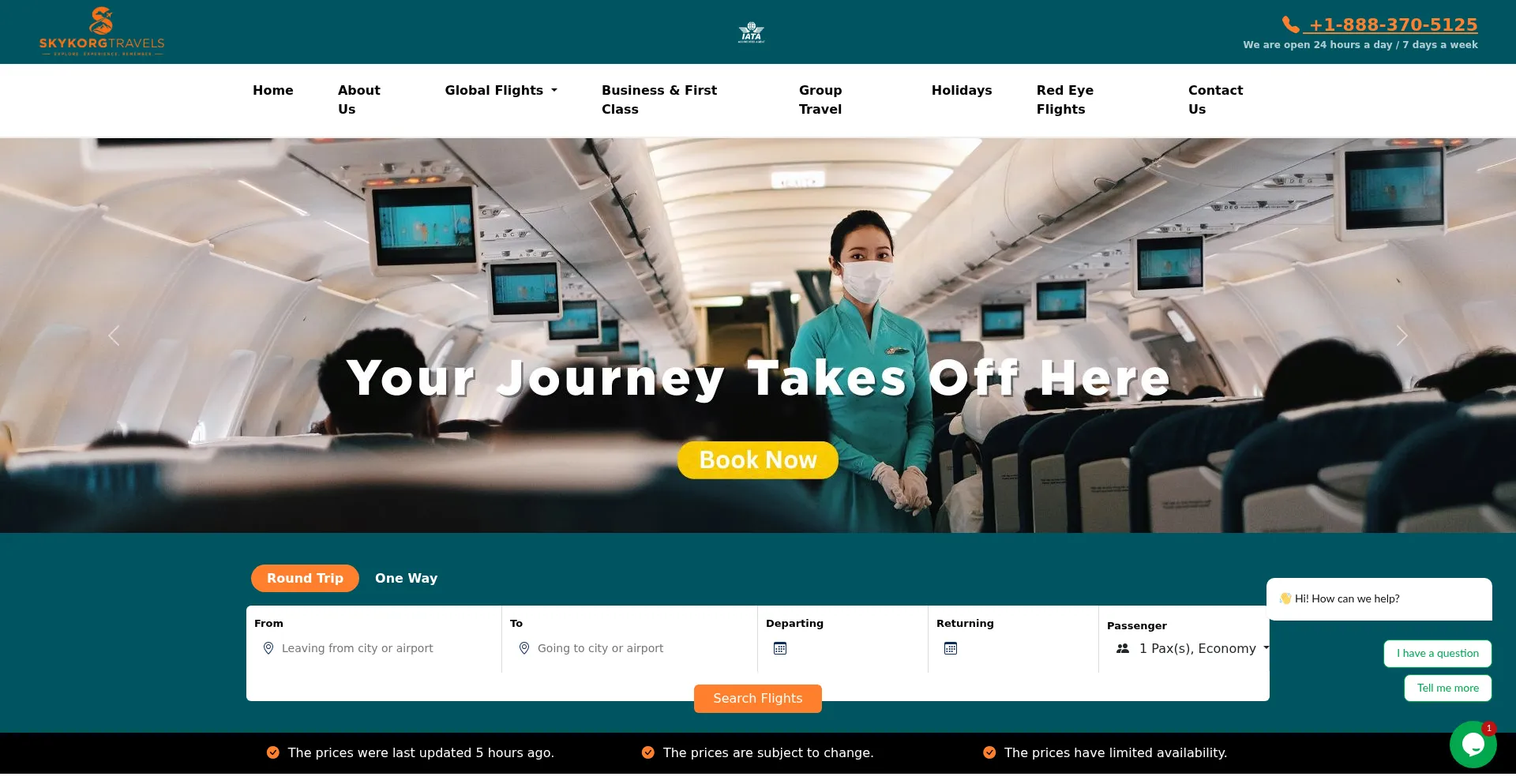 Skykorgtravels.com