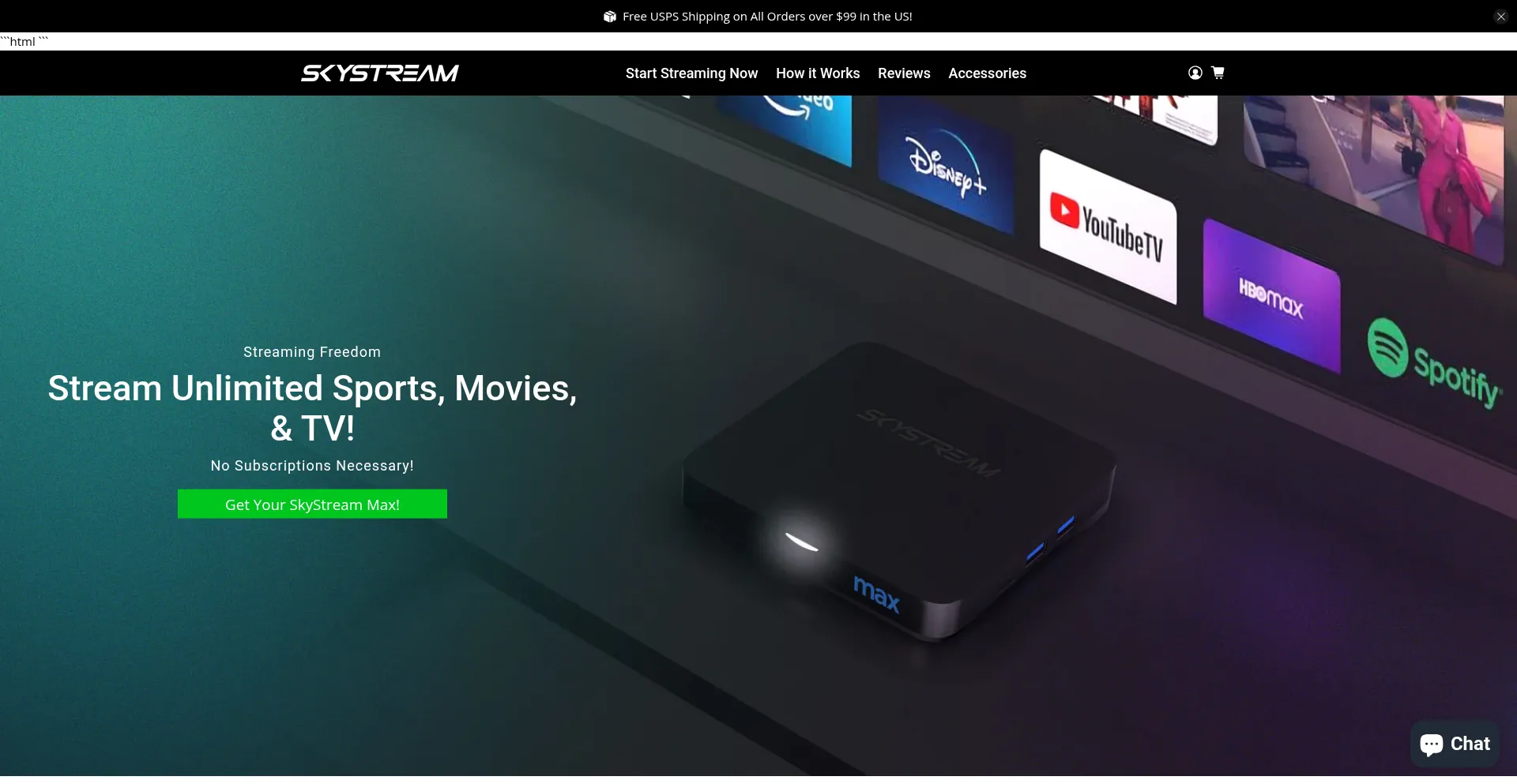 Skystreamx.com