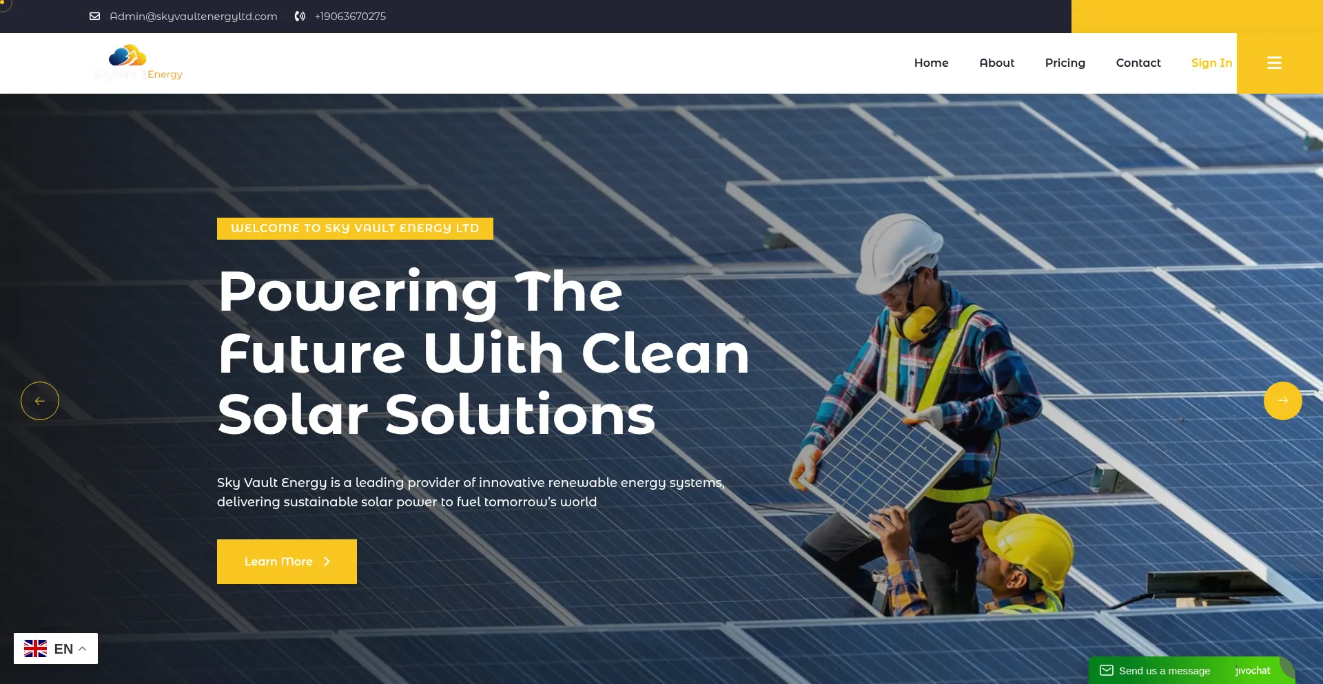 Skyvaultenergyltd.com