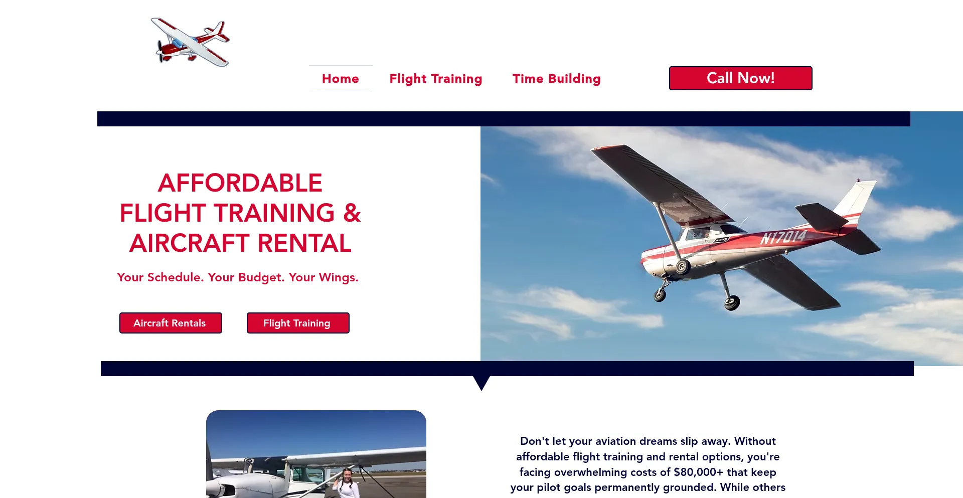 Website screenshot of Skywayleasing.com