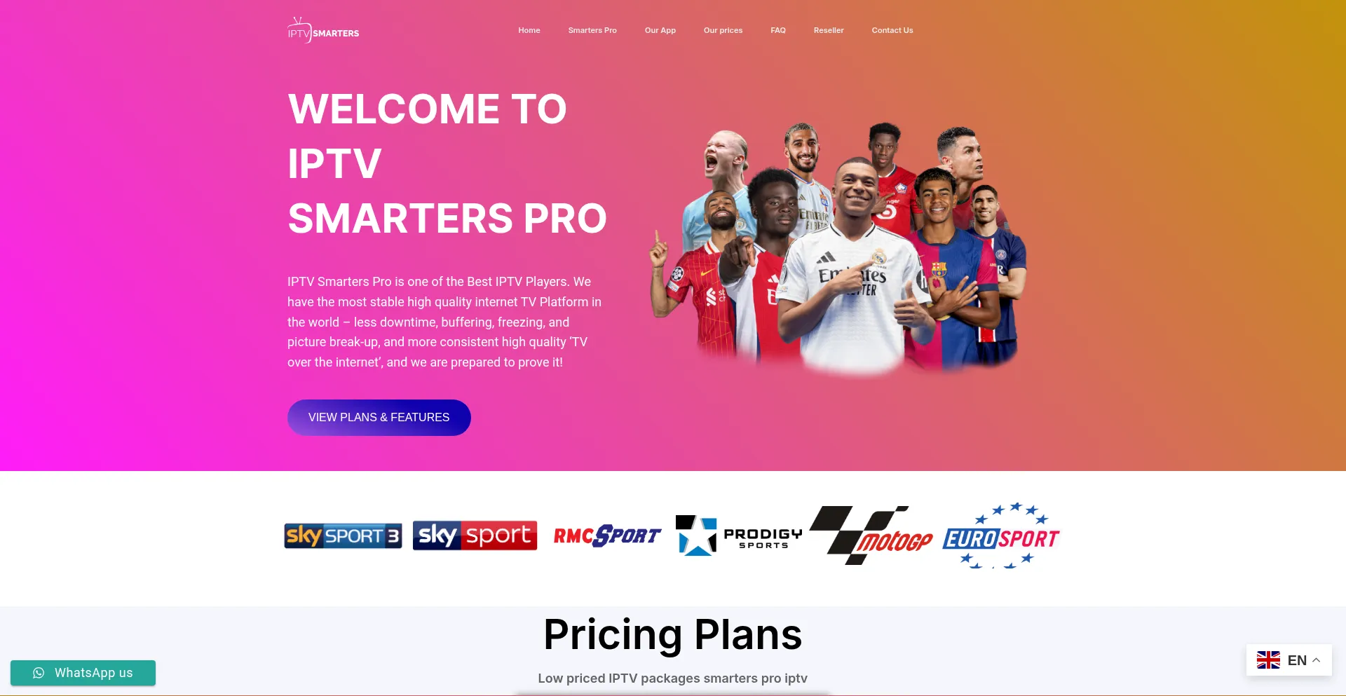 Website screenshot of Smartersofficiel.shop