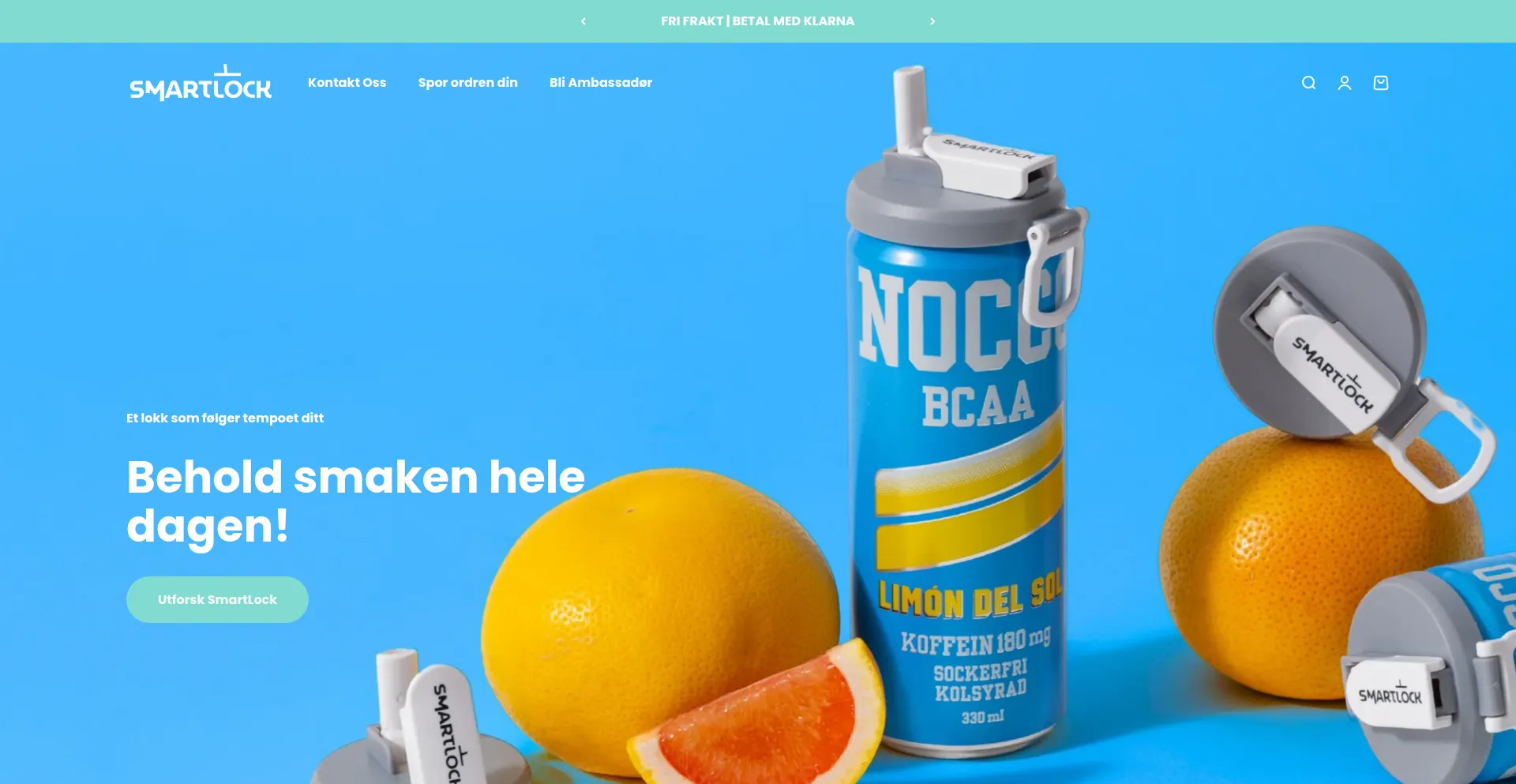 Website screenshot of Smartlocknorge.no