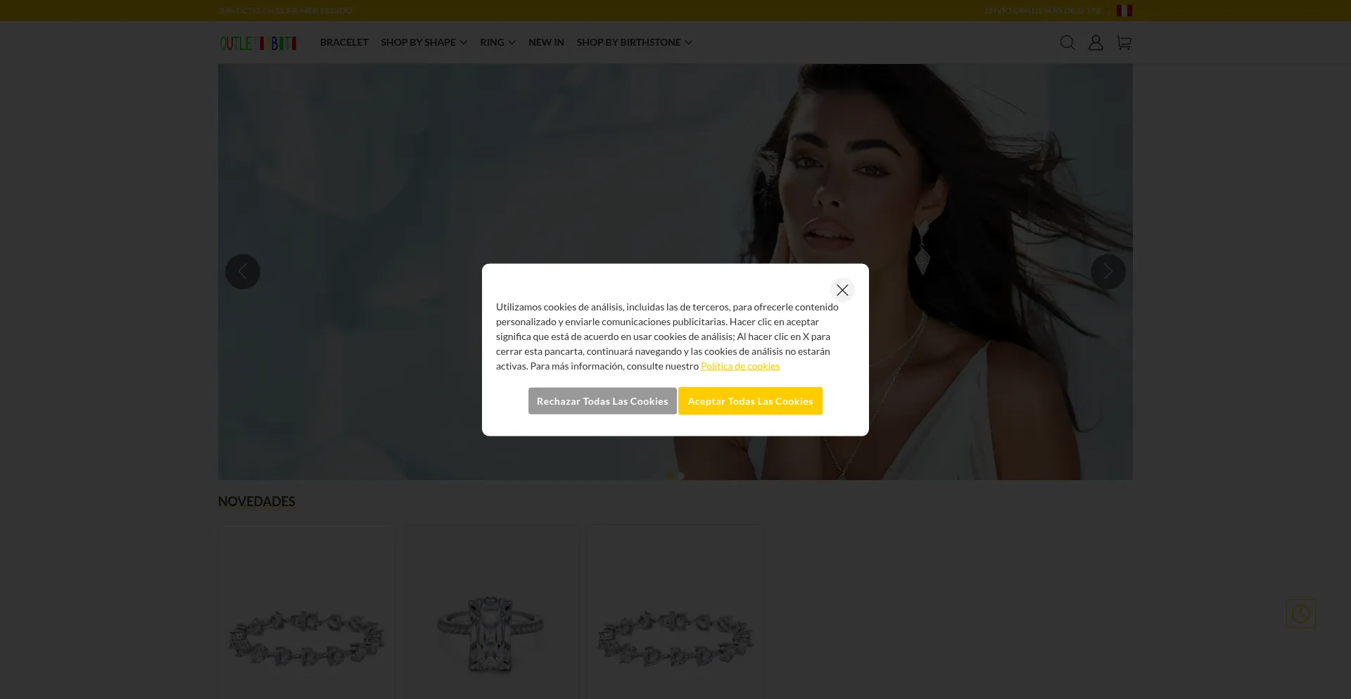 Website screenshot of Smartsalens.shop