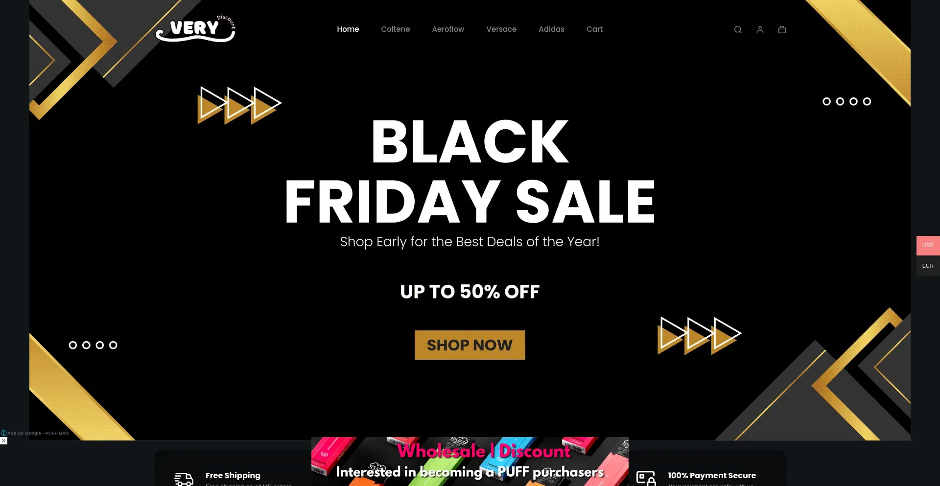 Website screenshot of Smartsecurilock.shop