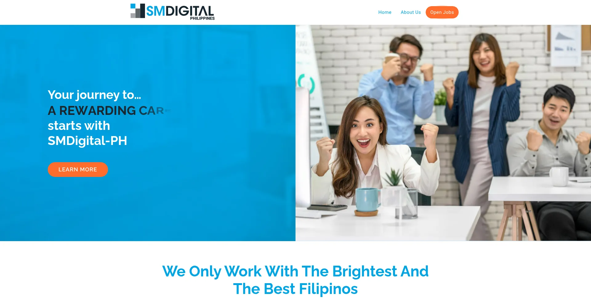 Website screenshot of Smdigital-ph.com