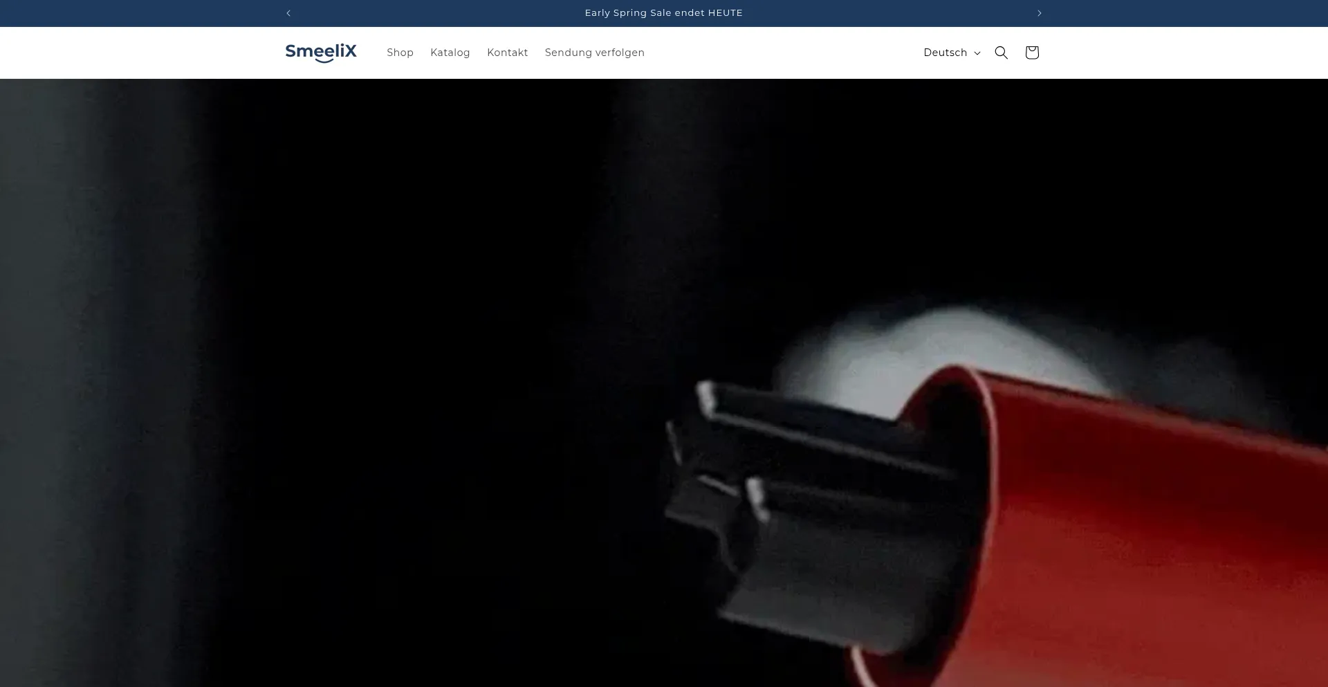 Website screenshot of Smeelix.com
