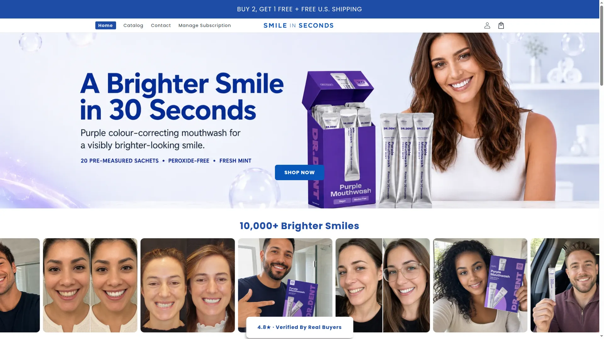 Smileinseconds.com