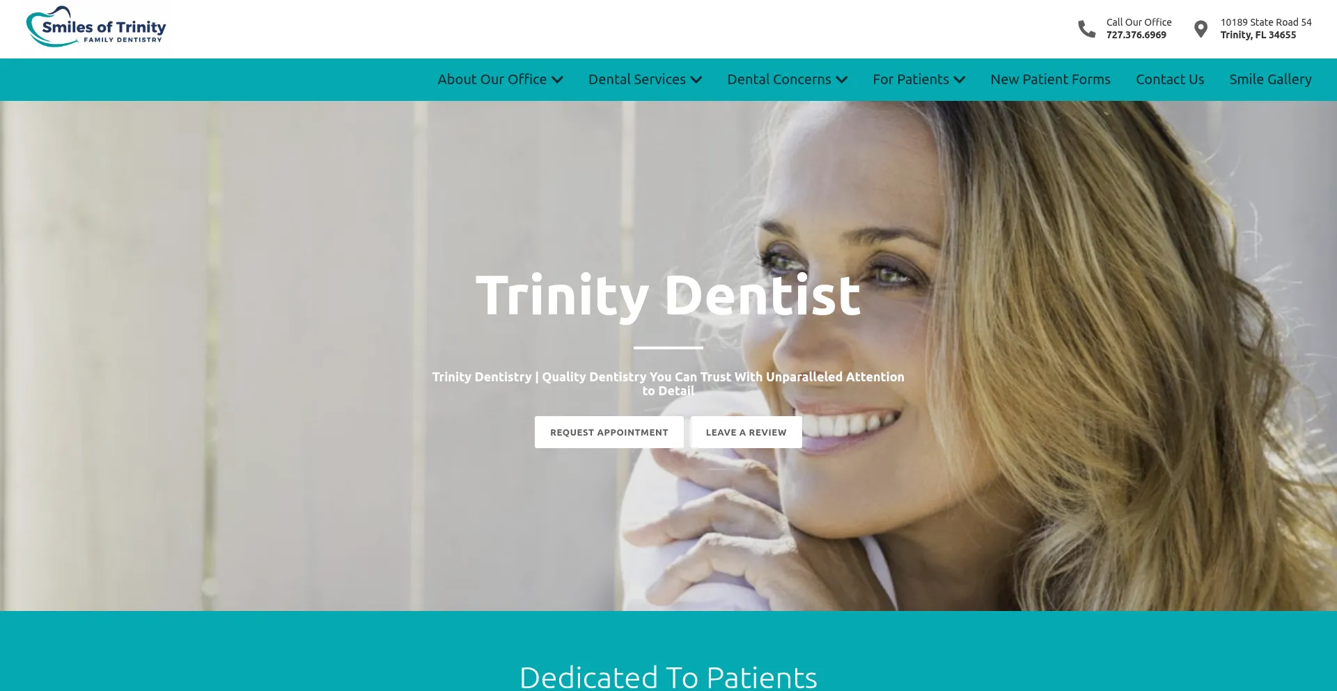 Smilesoftrinitydentistry.com