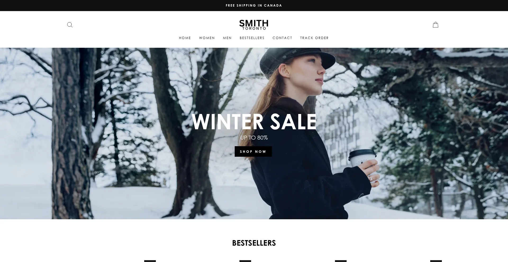 Website screenshot of Smithtoronto.com