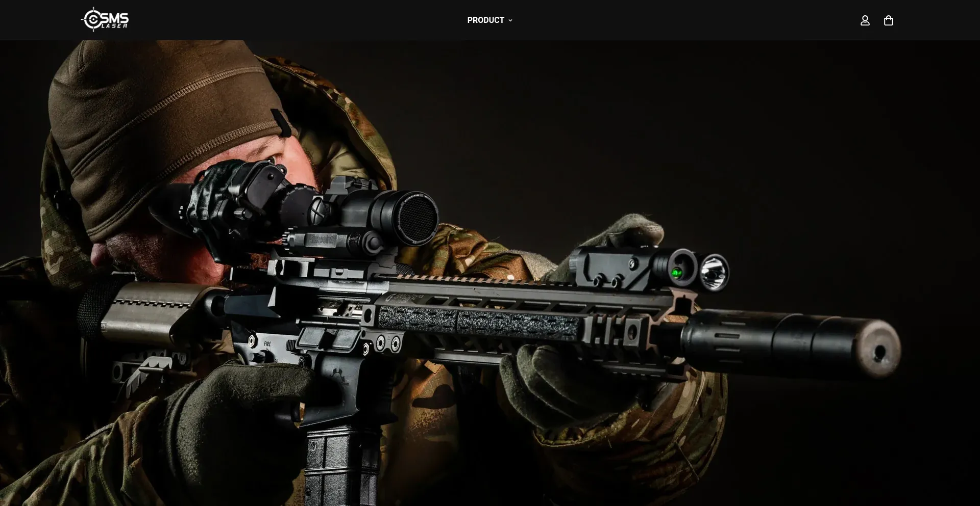 Website screenshot of Smslaser.com