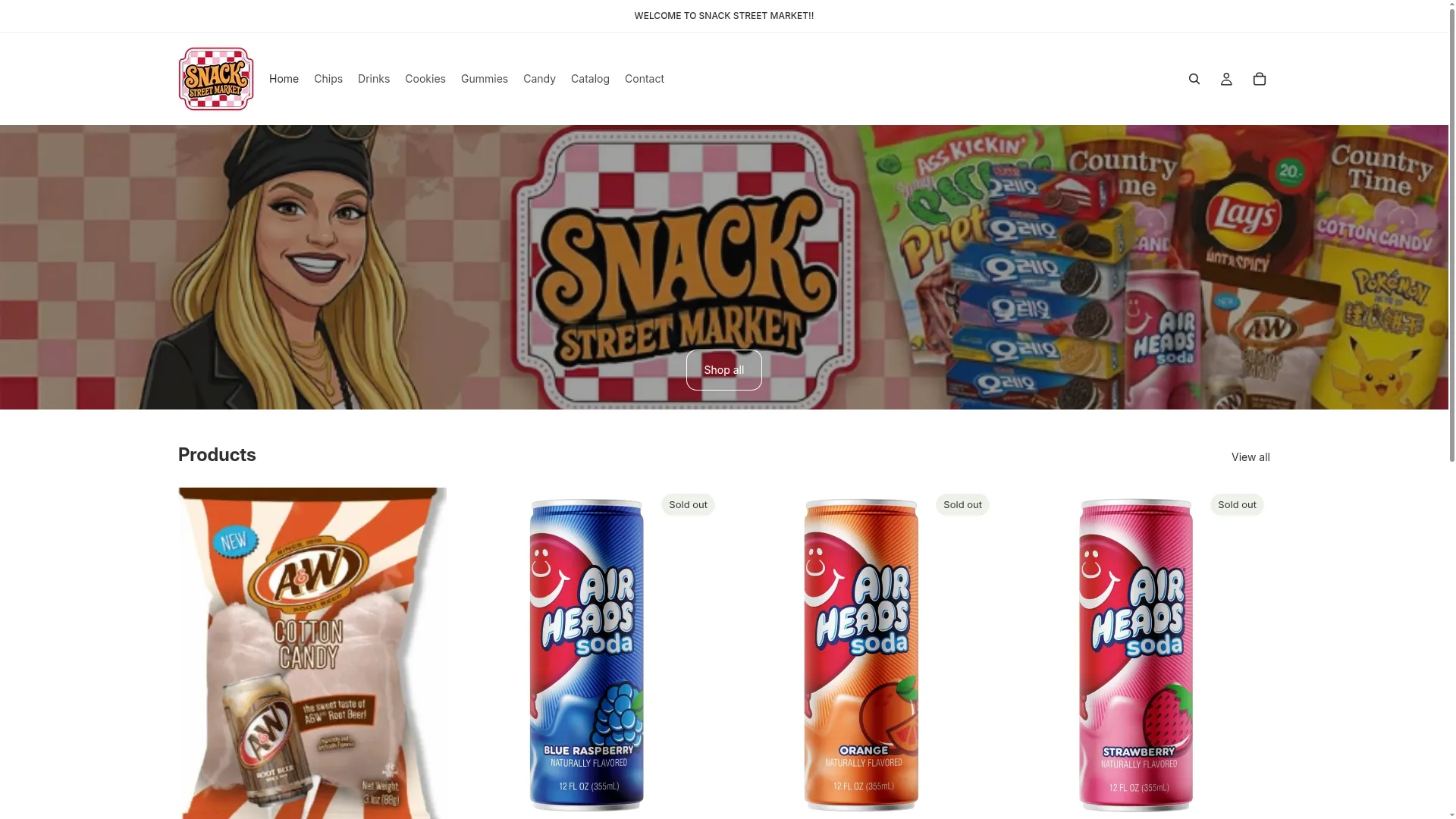 Snackstreetmarket.com