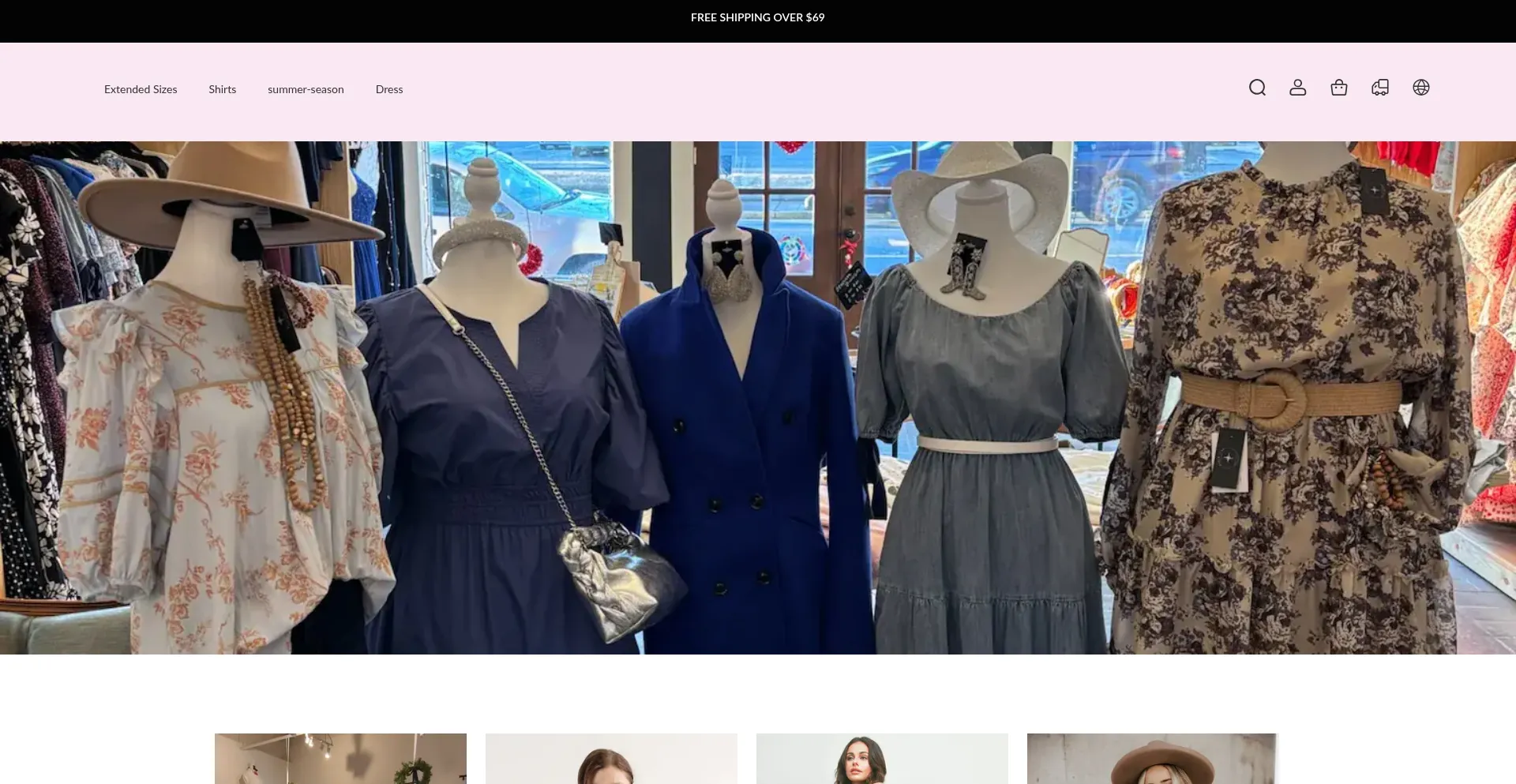 Website screenshot of Snagthatlook.com
