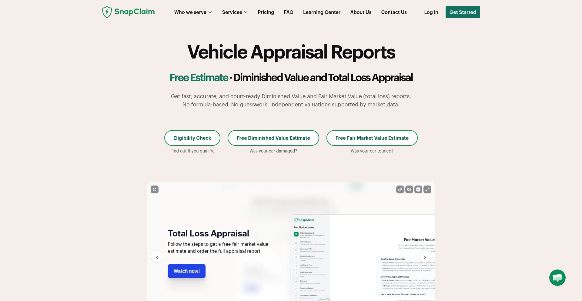 Snapclaim.com