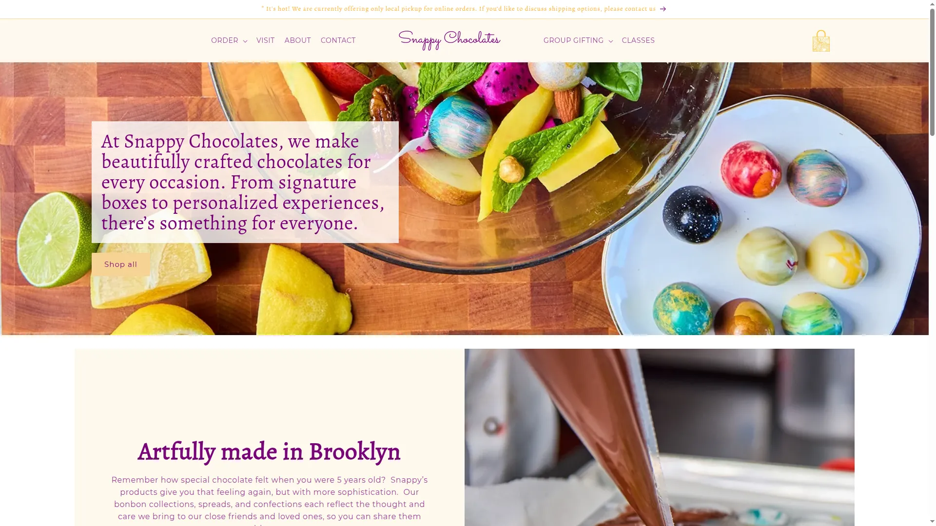 Snappychocolates.com