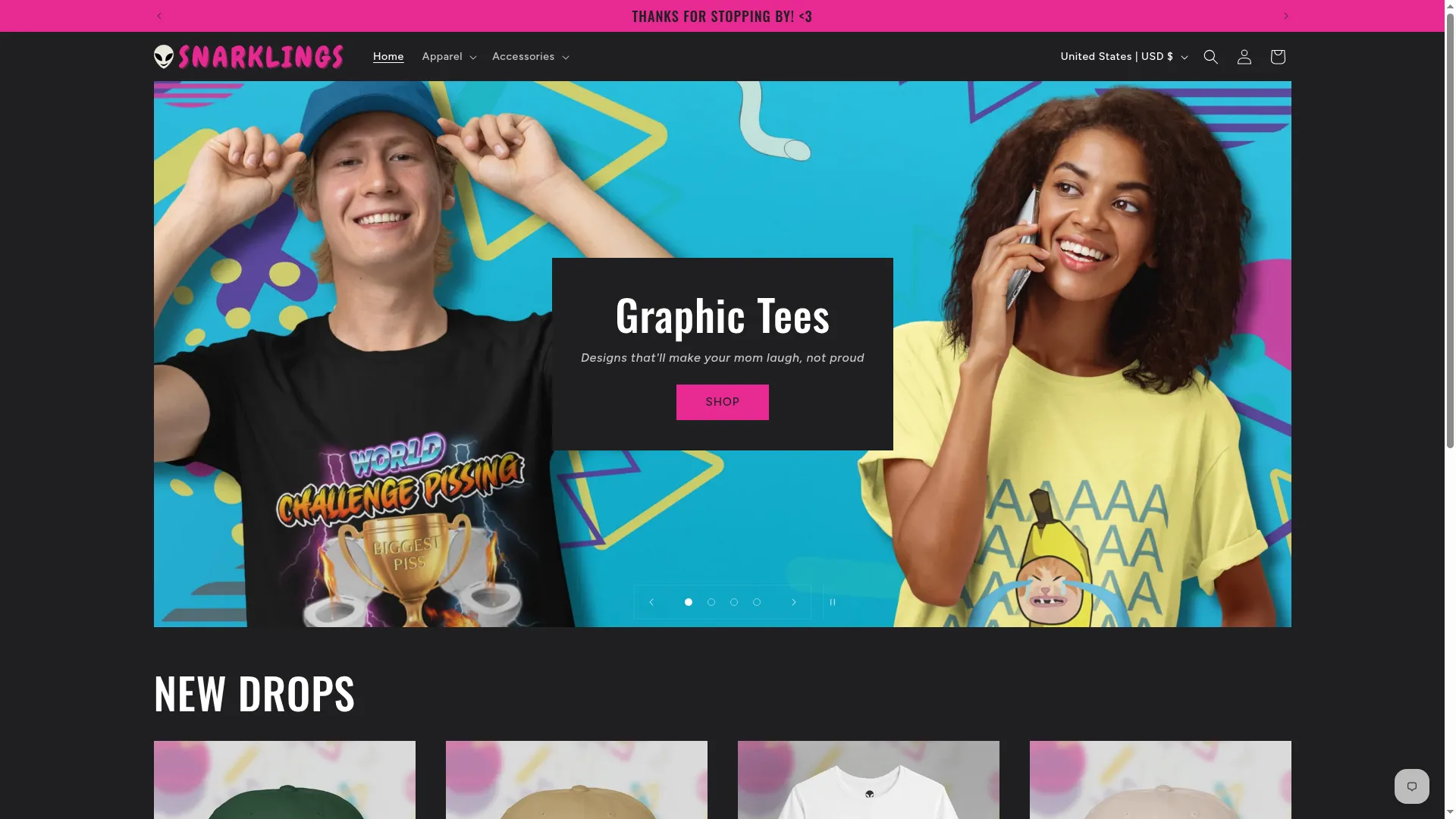 Snarklingsapparel.com