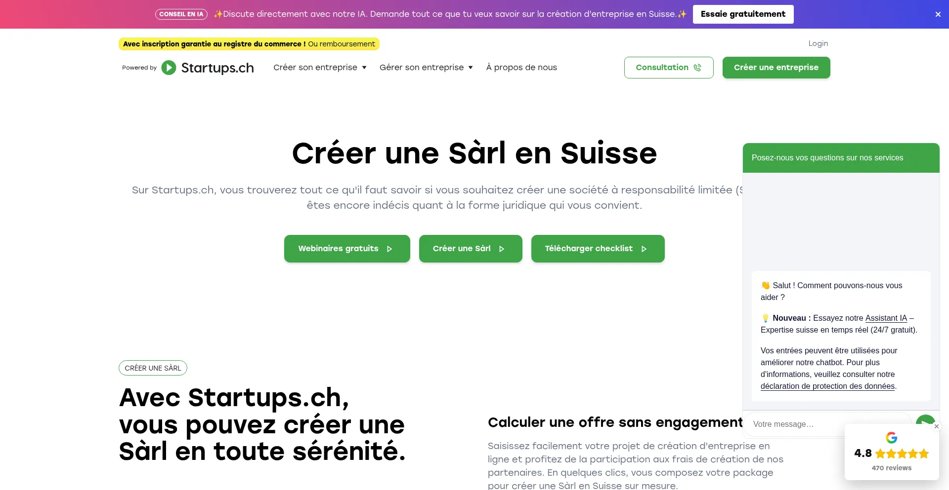Societearesponsabilitelimitee.ch
