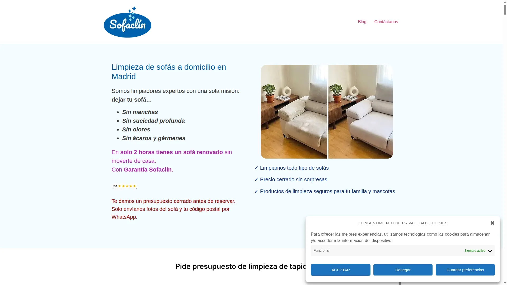 Sofaclin.es