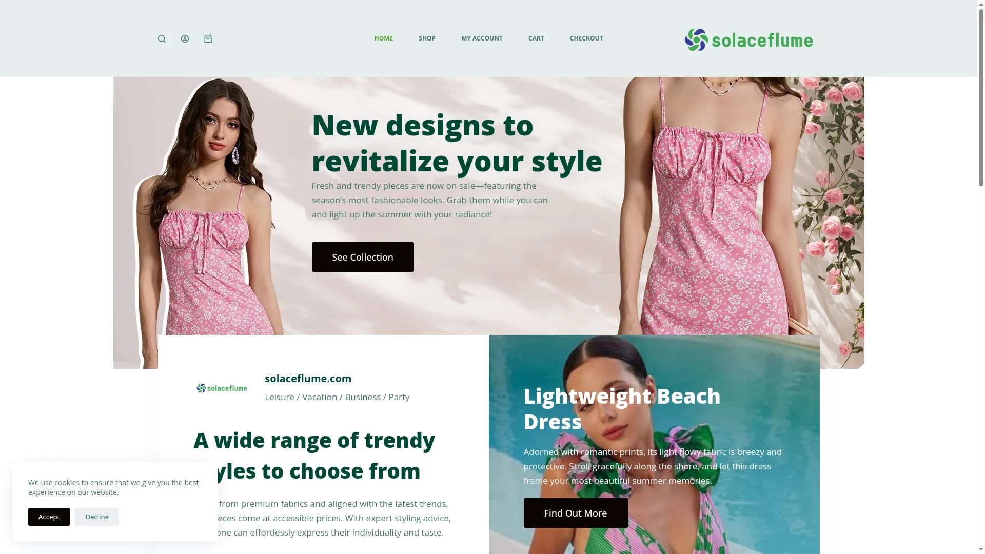 Solaceflume.com