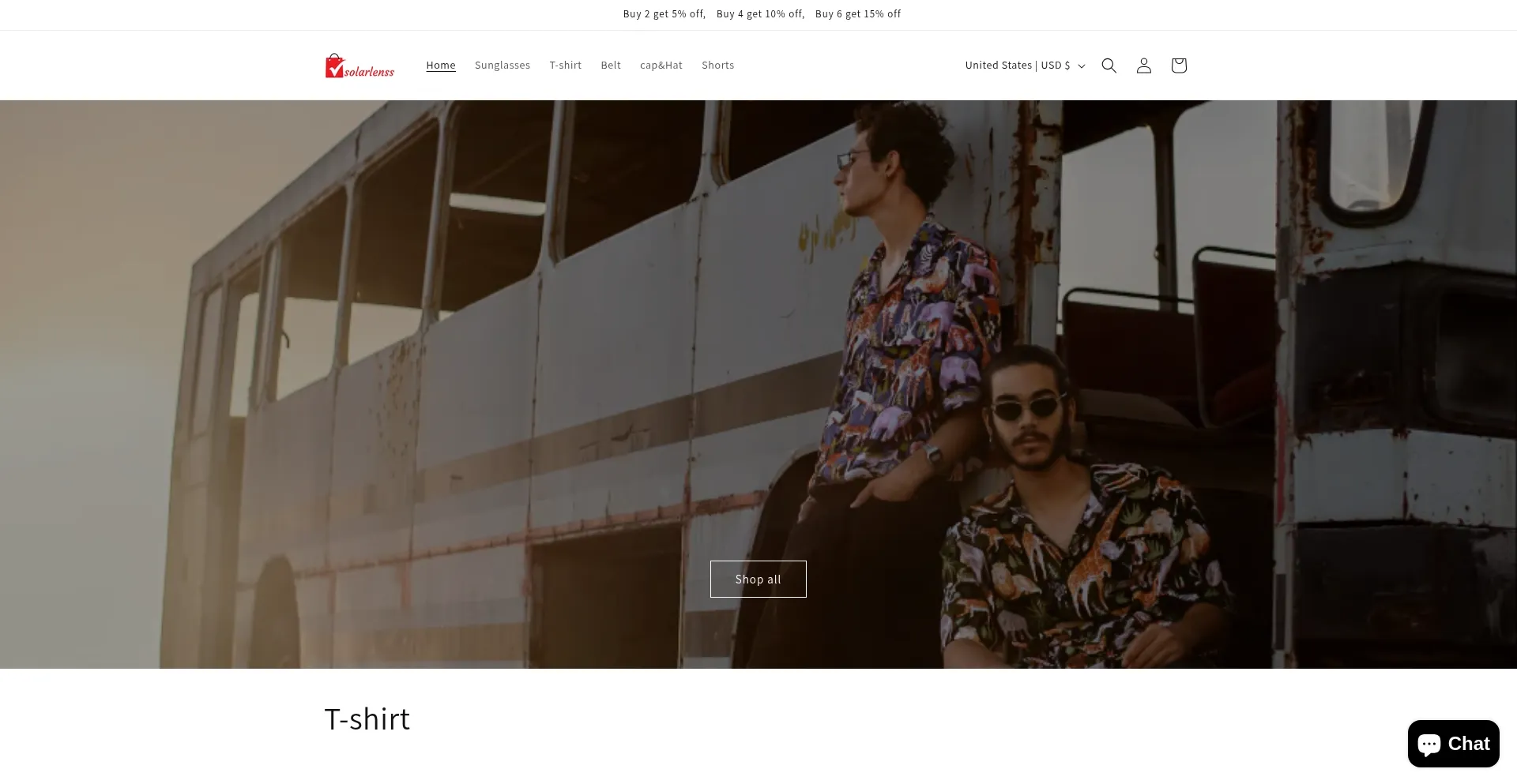 Website screenshot of Solarlenss.com