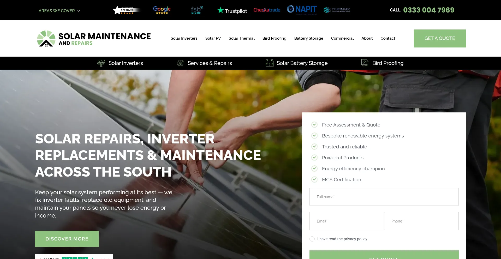 Solarmaintenanceandrepairs.co.uk