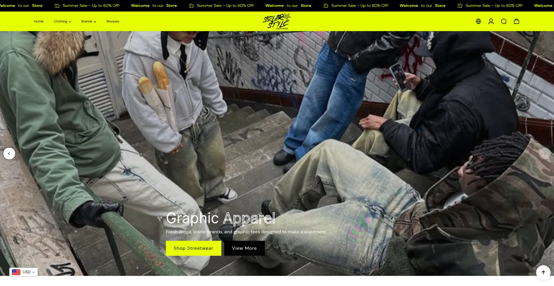 Website screenshot of Solarstyle.org