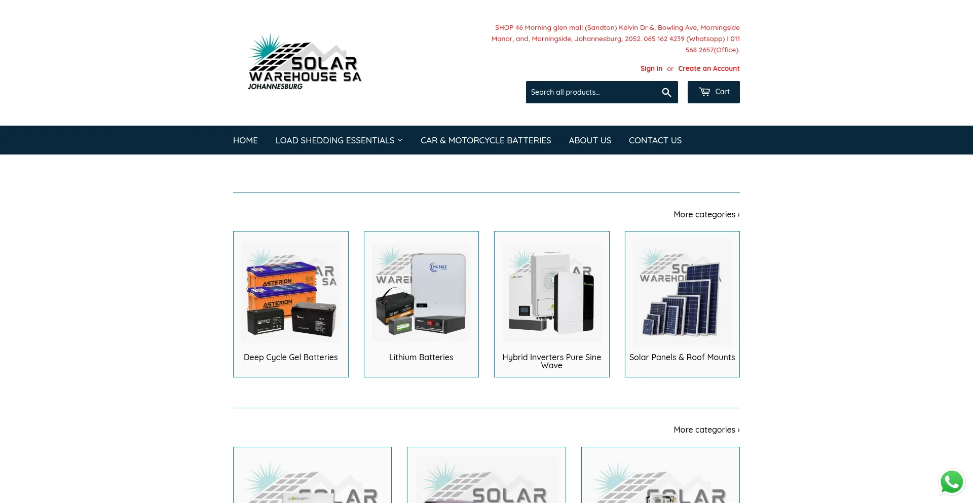 Solarwarehousejhb.co.za