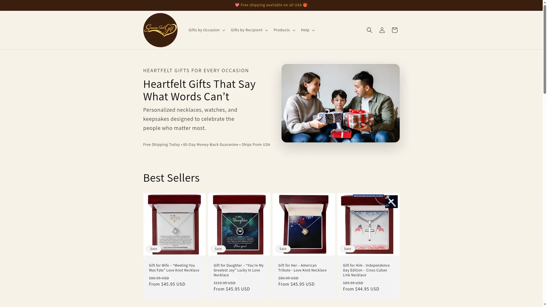 Someonesaidgift.com