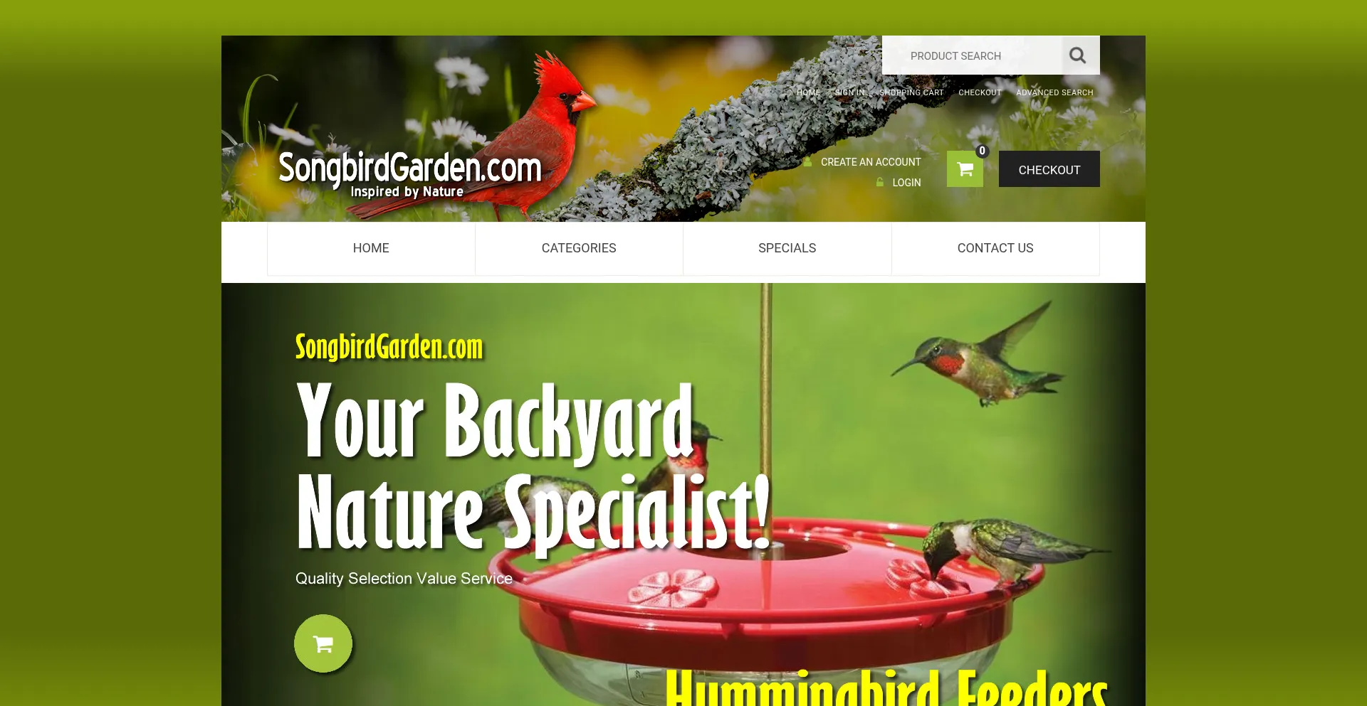 Songbirdgarden.com